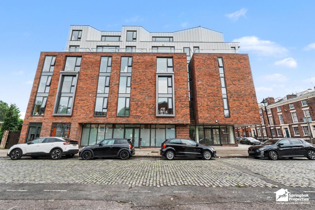 1-bed flat on 68, Falkner Street, Liverpool, Merseyside, £75,000