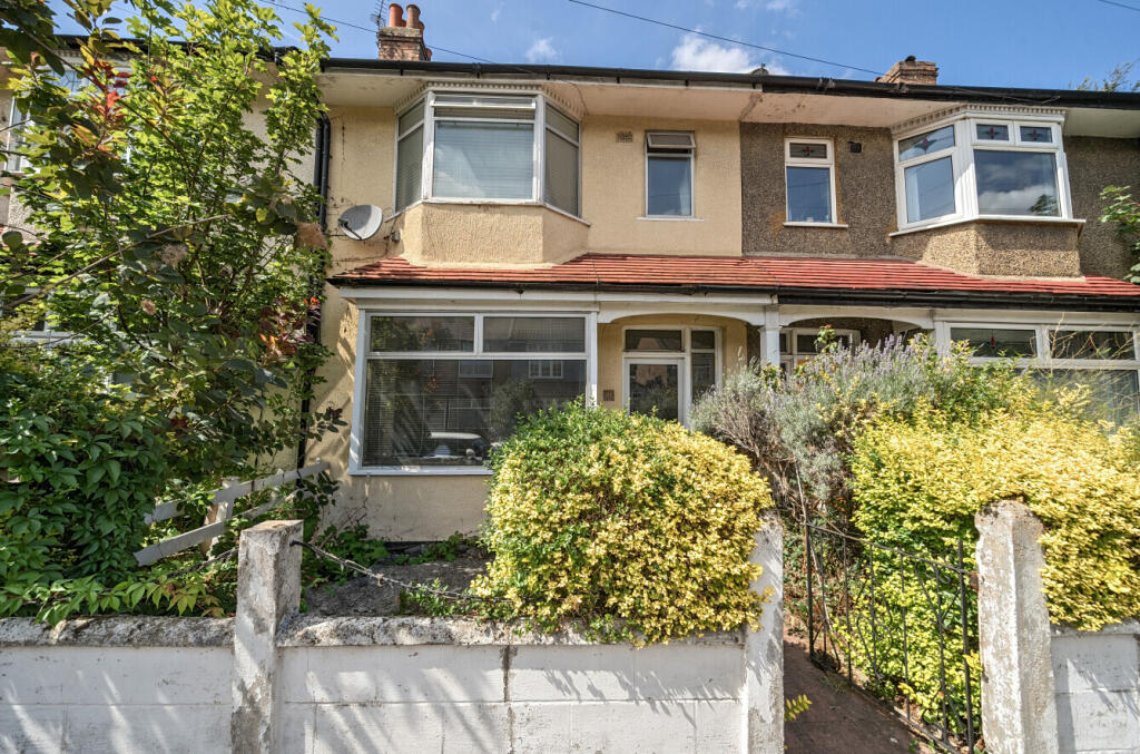 3-bed terraced on Hill Road, Mitcham, CR4, £475,000