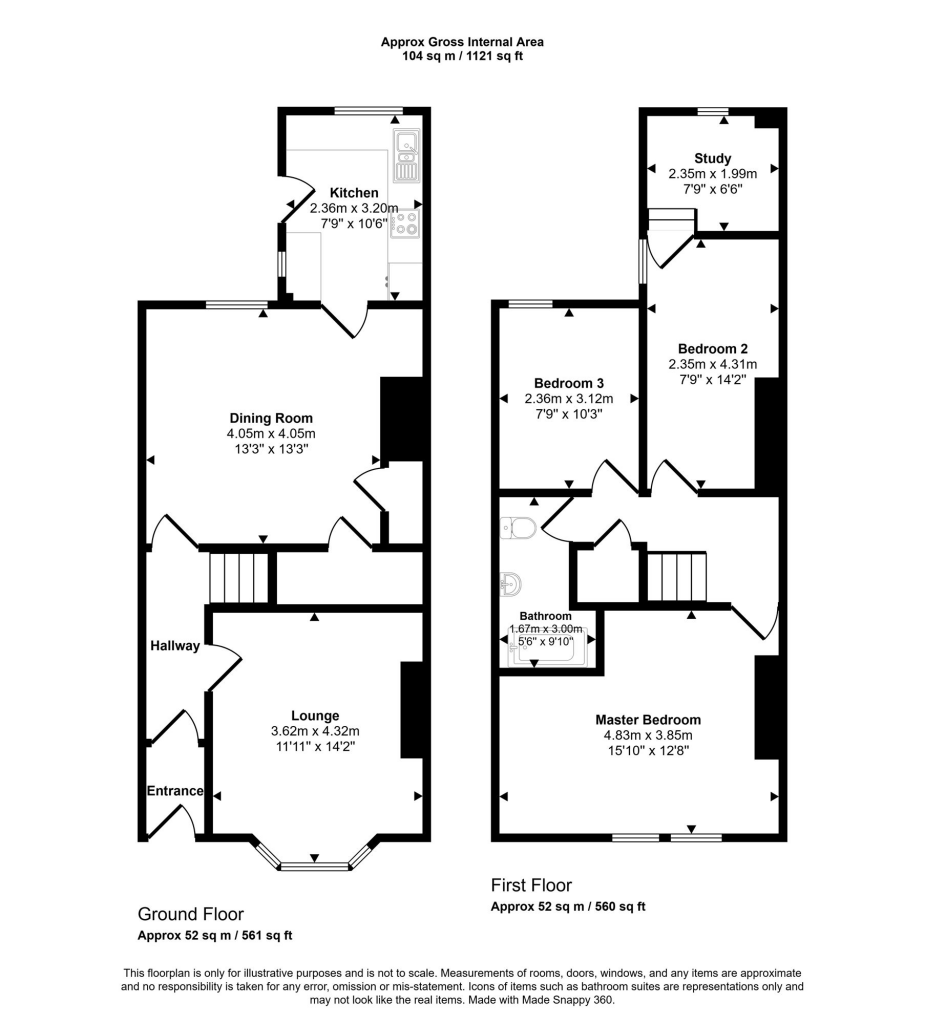 House in Newcastle upon Tyne, Tyne and Wear - View 3