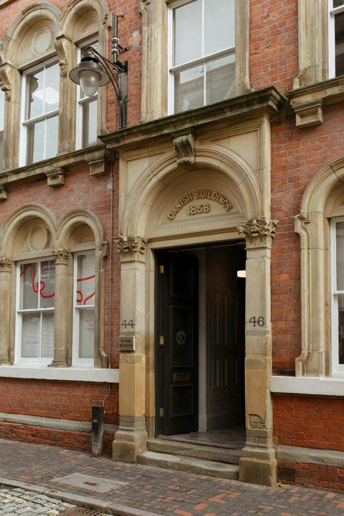Danish Buildings & Bayles House Exterior