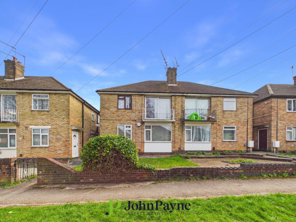 2-bed flat on Sedgemoor Road, Stonehouse Estate, Coventry, CV3, £78,000