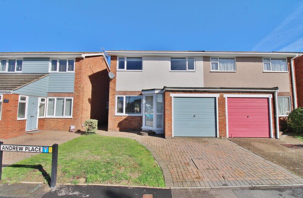 3-bed semi-detached on Andrew Place, Hill Head, £370,000