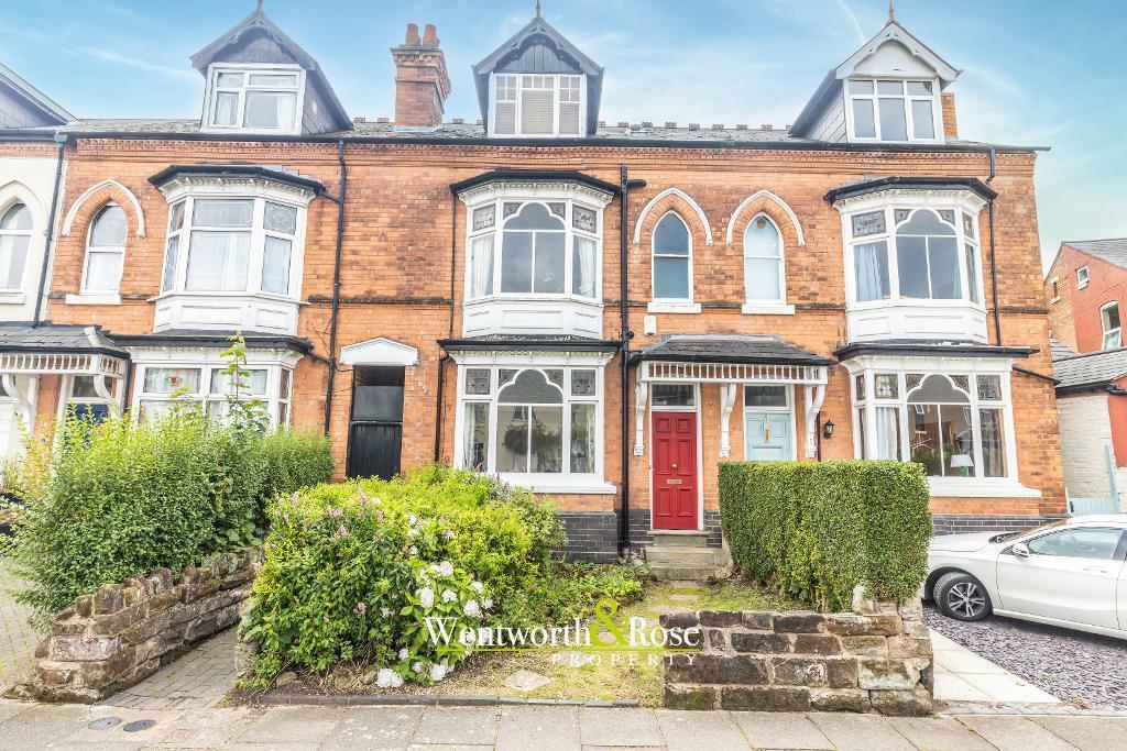 5-bed terraced on Melville Road, Edgbaston, Birmingham, B16 9LN, £425,000