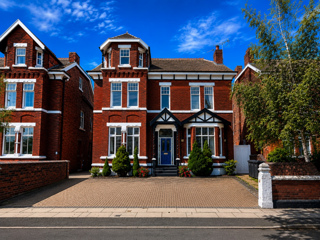 House in Southport, Meols Cop
