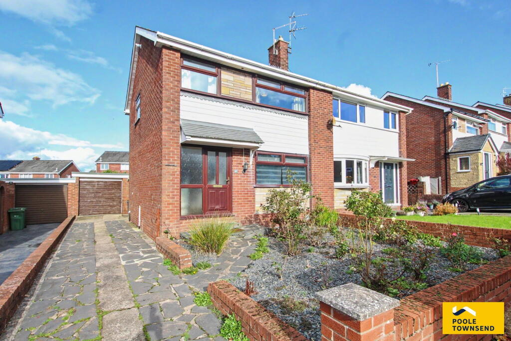 3-bed semi-detached on Cypress Walk, Barrow-in-Furness, LA13 0JY, £230,000