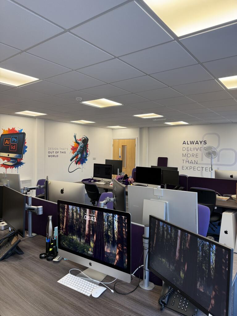 Open plan office