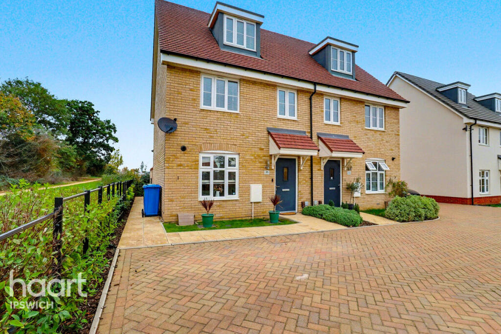3-bed semi-detached on Gipping View Road, Ipswich, £350,000