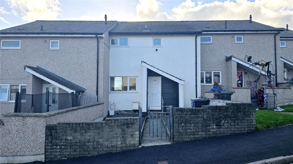 2-bed terraced on Treseifion Estate, Holyhead, Isle of Anglesey, LL65, £115,000