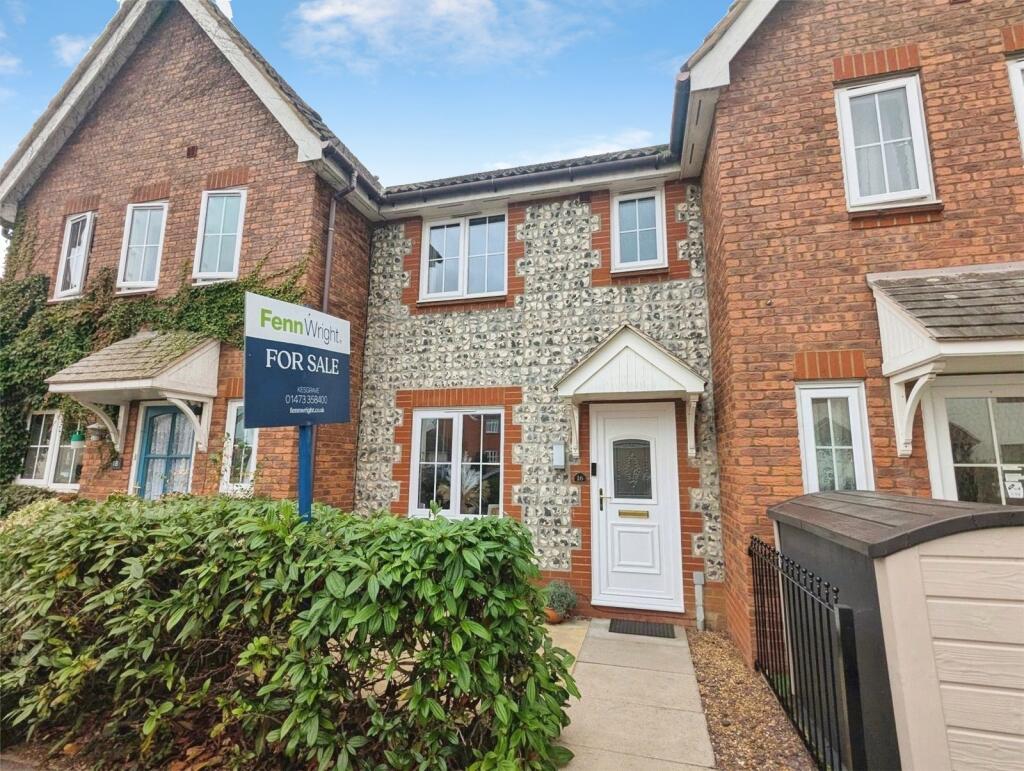 2-bed terraced on Jeavons Lane, Kesgrave, Ipswich, Suffolk, IP5, £249,995