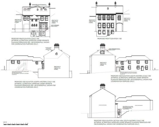 proposed elevations
