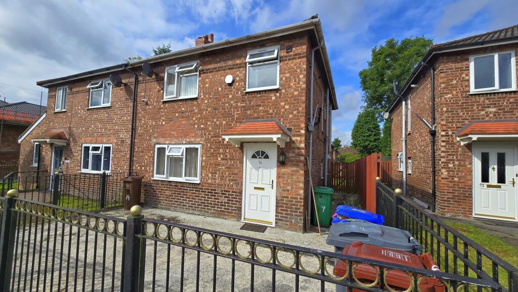 3-bed semi-detached on Brynton Road, Longsight, £280,000