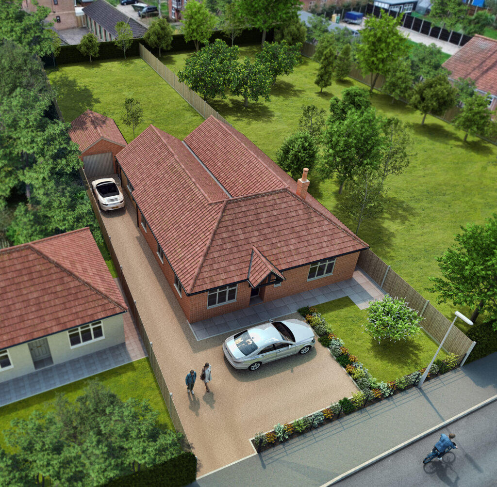 4-bed bungalow on Upper Stafford Avenue, New Costessey, £475,000