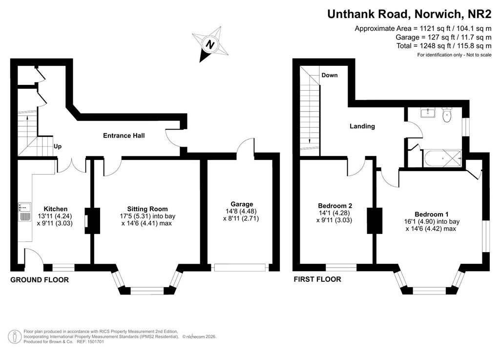 2-bed semi-detached on 256, Unthank Road, Norwich, NR2, £450,000