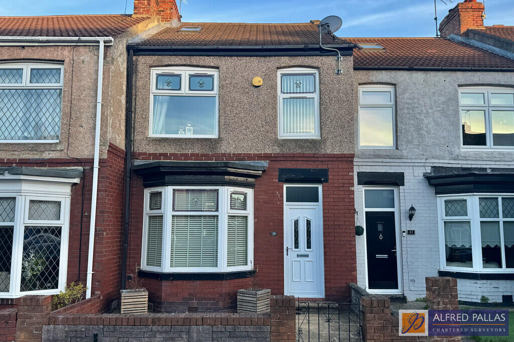 3-bed terraced on Hurstwood Road, Sunderland, £165,000