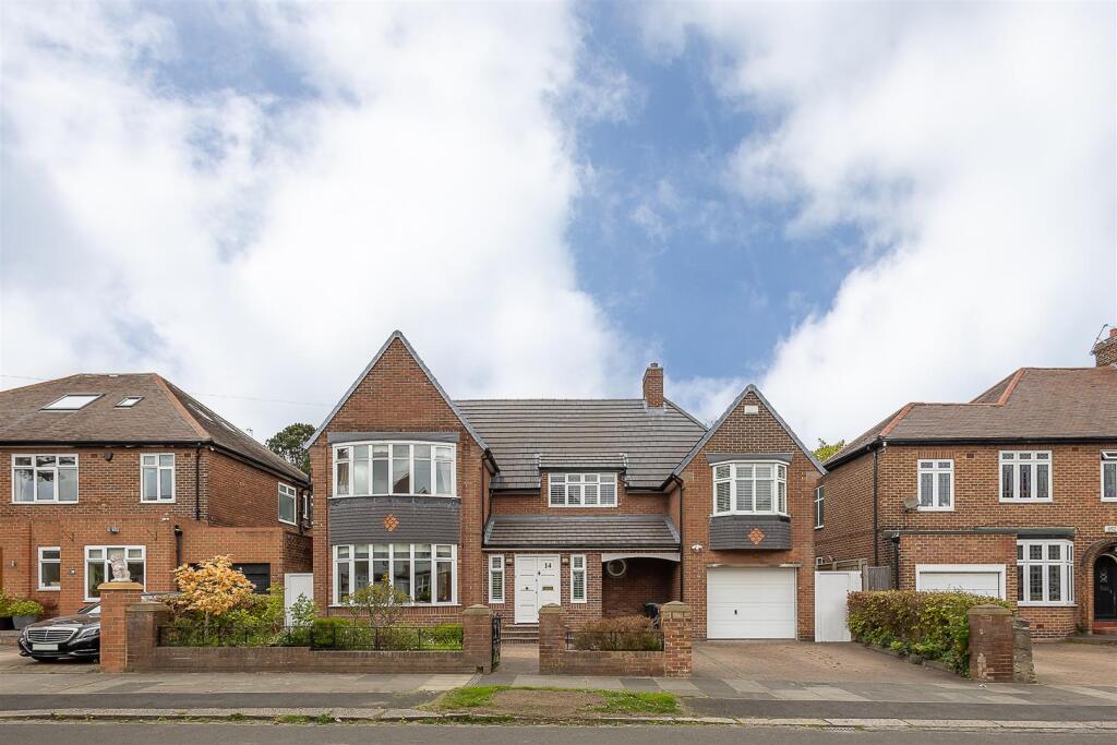 5-bed detached on Woodlands, Gosforth, Newcastle upon Tyne, £1,150,000