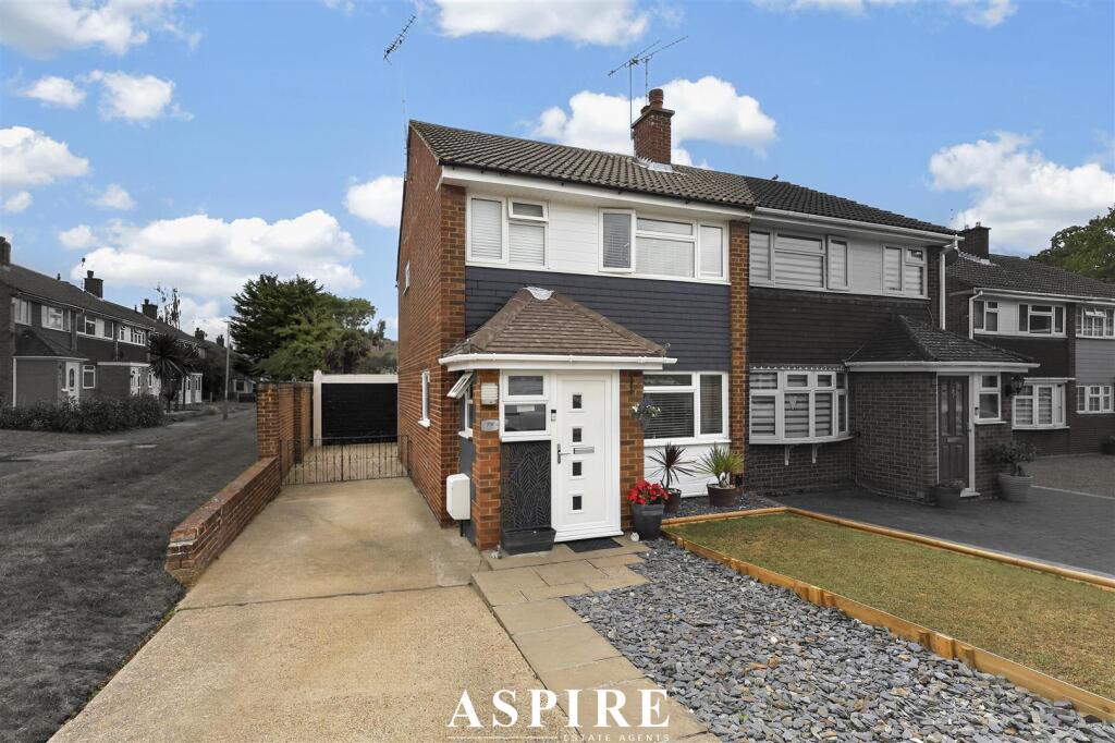 3-bed semi-detached on The Rundels, Benfleet, £375,000