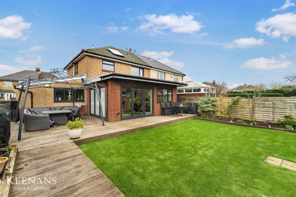 4-bed semi-detached on Downham Avenue, Great Harwood, £315,000
