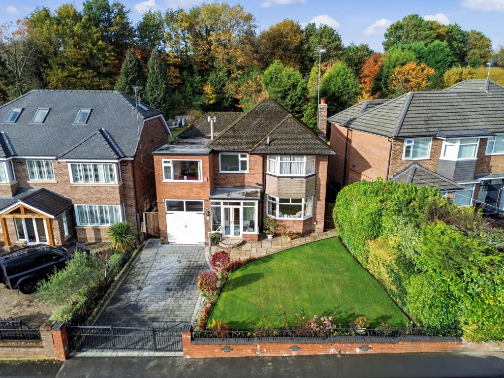 4-bed detached on Barnhill Road, Prestwich, M25, £625,000