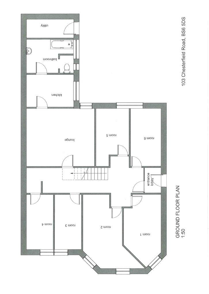 1 bedroom house share for rent