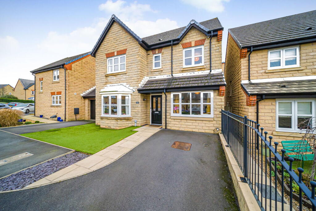 4-bed detached on Edward Drive, Clitheroe, BB7 1EF, £385,000
