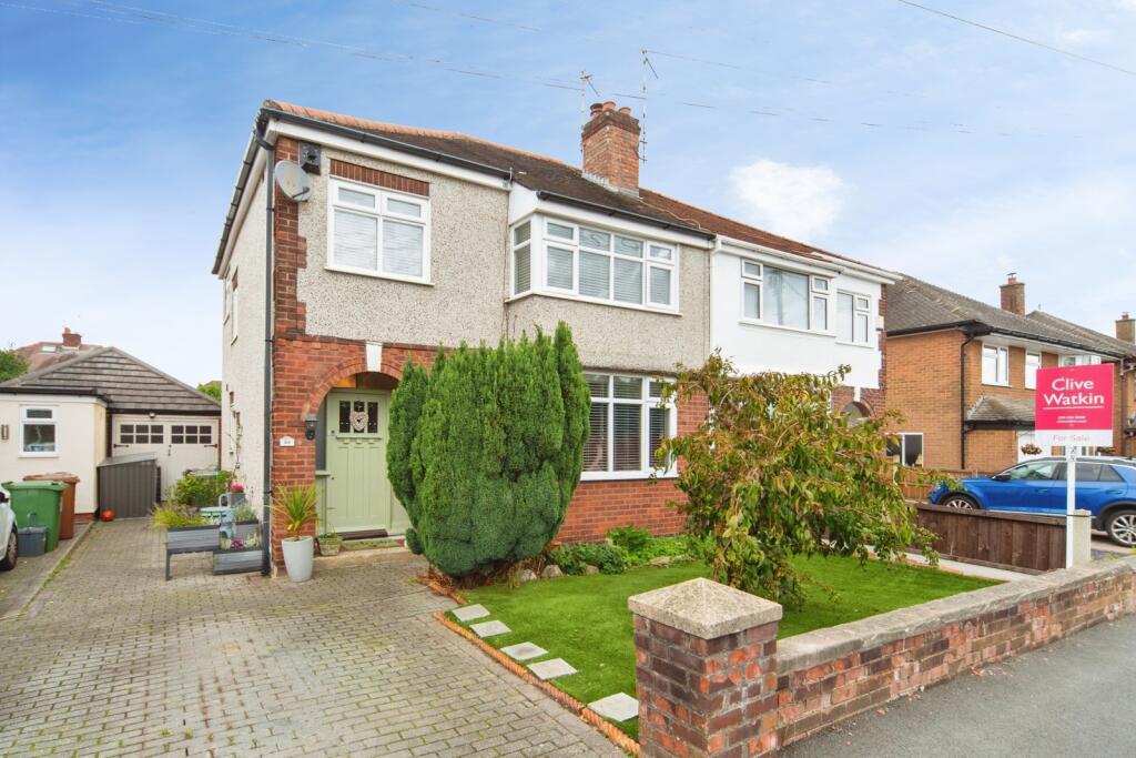 3-bed semi-detached on Lynton Drive, WIRRAL, Merseyside, CH63, £325,000