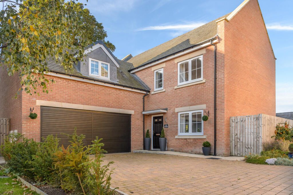 5-bed detached on south fields, acklington, morpeth, £575,000