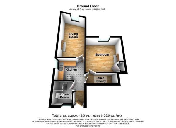 1b Victoria Street Floorplan