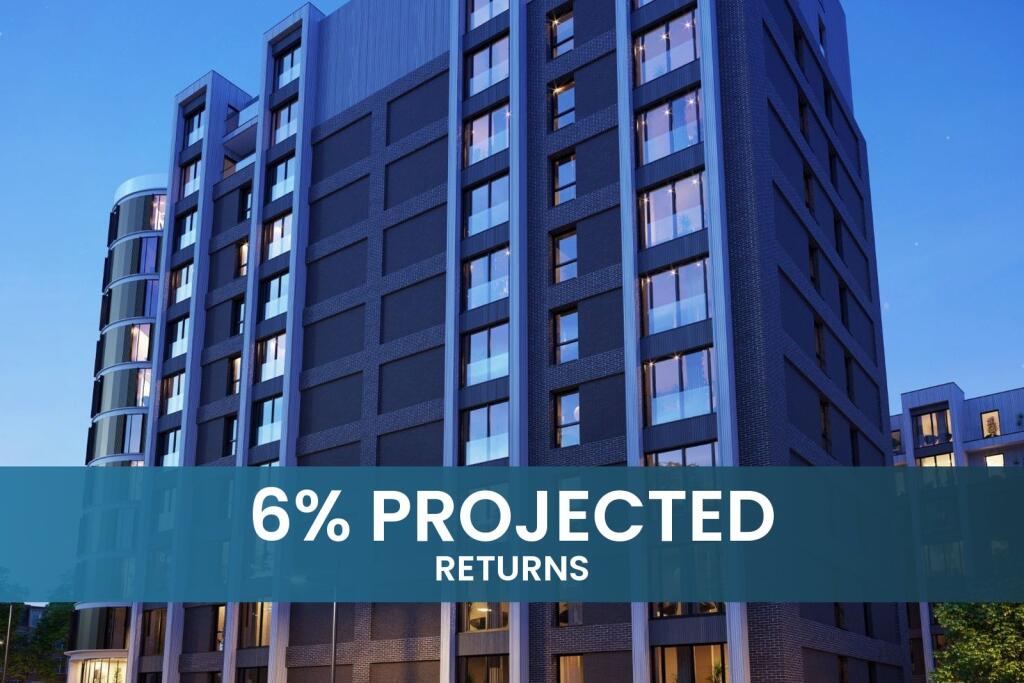 1-bed flat on 6% Projected Returns | Parliament Square, Liverpool – Quality 1 Bed with Concierge, £219,950