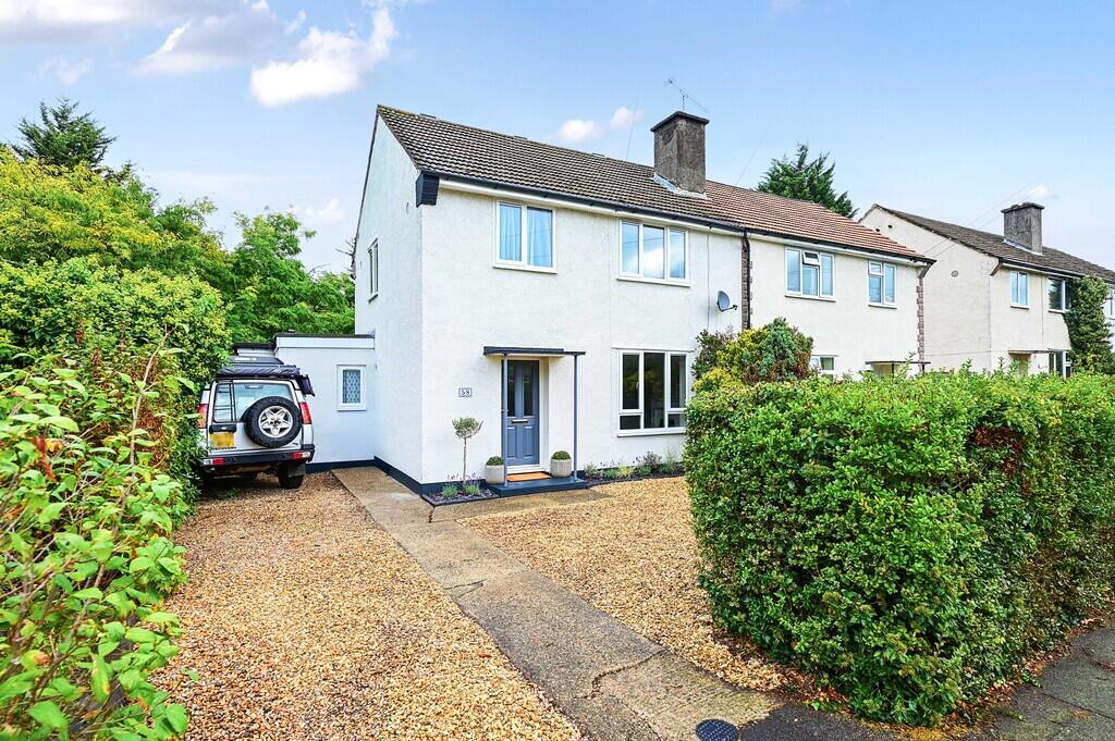 3-bed semi-detached on Prince Charles Crescent, Farnborough, £450,000