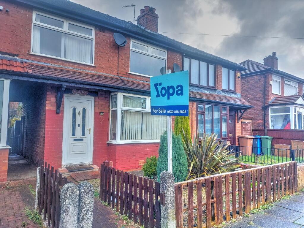 3-bed semi-detached on North Road, Manchester, M34, £190,000