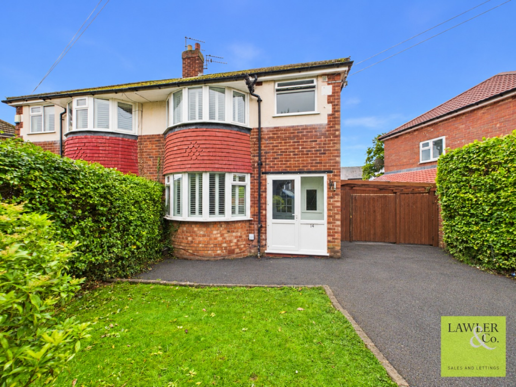 3-bed semi-detached on Norbury Drive, Marple, Stockport, Cheshire, SK6 6LL, £325,000