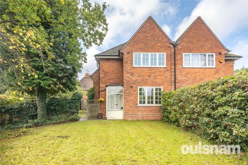 3-bed semi-detached on Woodlands Park Road, Bournville, Birmingham, B30, £500,000