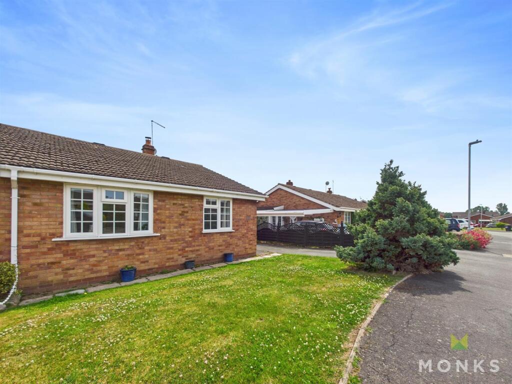 2-bed bungalow on Somerset Way, Wem, £210,000
