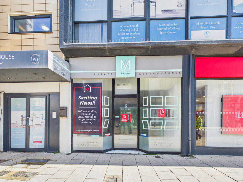Main image of property: Unit 2, Worthing House 2-6, South Street, Worthing, West Sussex, BN11 3AA