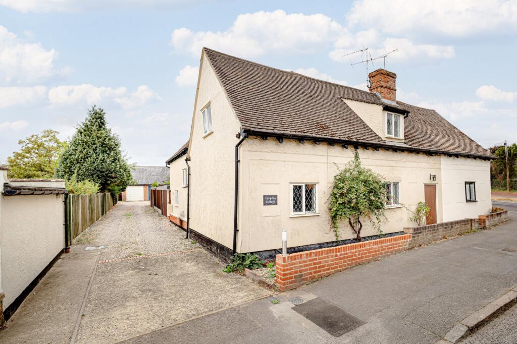 3-bed semi-detached on The Cross, Elsenham, Bishop's Stortford, Essex, CM22, £525,000