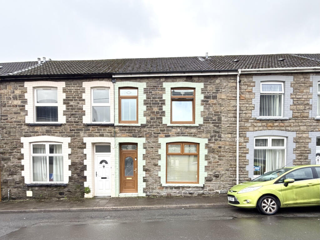 3-bed terraced on New Street, Godreaman, Aberdare, Rhondda Cynon Taf, £165,000