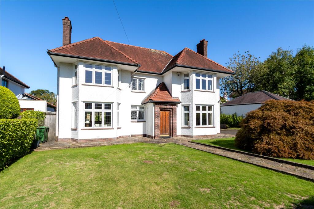4-bed detached on Llandennis Avenue, Cyncoed, Cardiff, CF23, £1,300,000