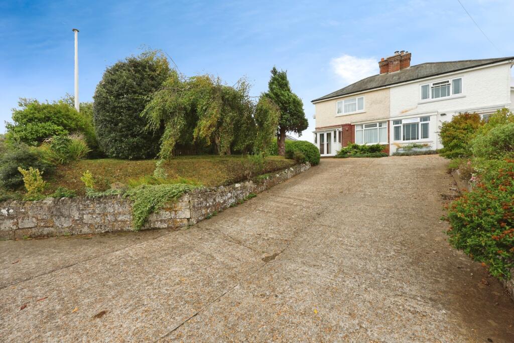 3-bed semi-detached on School Road, Godshill, Ventnor, Isle of Wight, PO38, £300,000