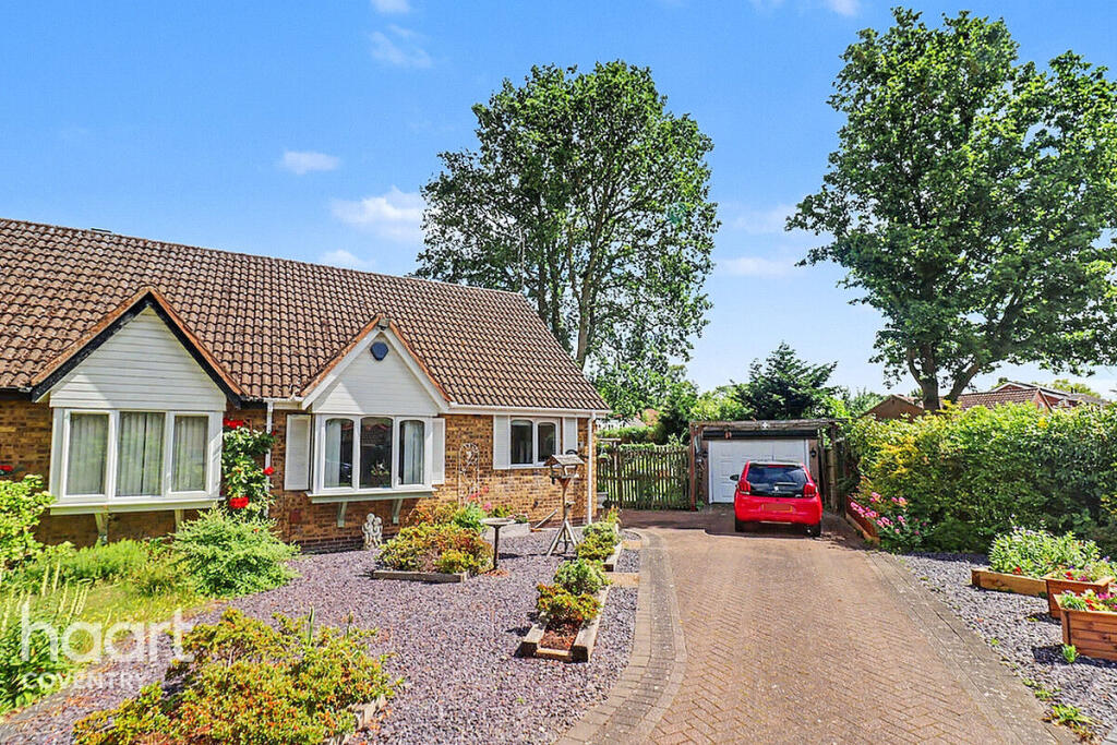 2-bed semi-detached on Ashdale Close, Coventry, £325,000