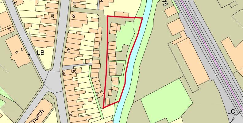 Garages and Land at Regent Street, Stowmarket, Suffolk, IP14 1RJ