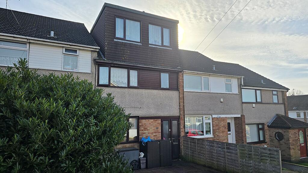 4-bed terraced on Preddys Lane, St George, Bristol BS5, £300,000