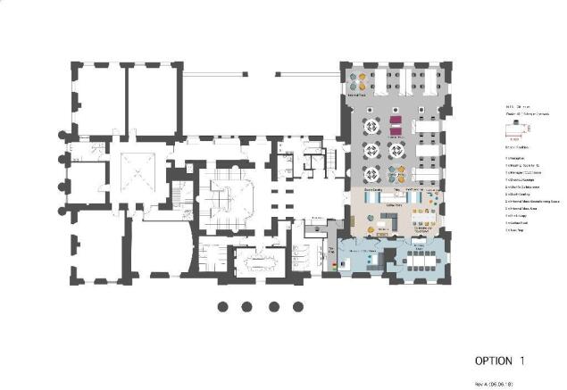 Option 1 - Long Room