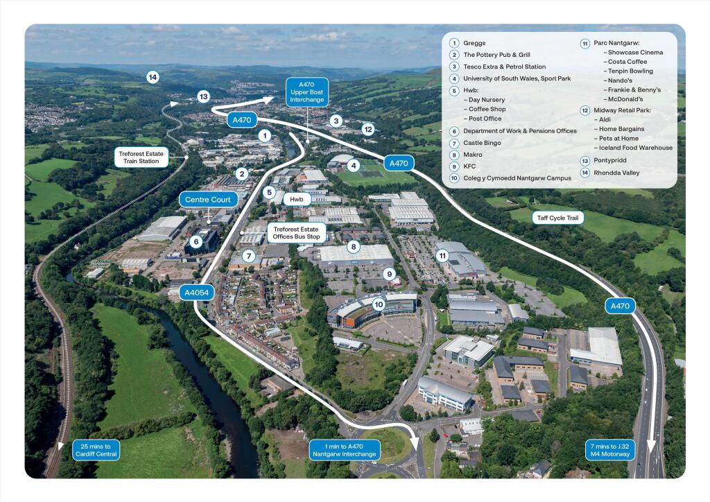 Main image of property: Treforest Industrial Estate, Pontypridd, Rhondda Cynon Taf, CF37 5YR