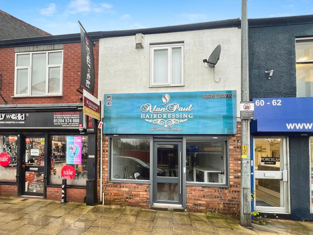 Main image of property: 64 & 64a Higher Market Street, Farnworth, Bolton, Lancashire BL4 9BB