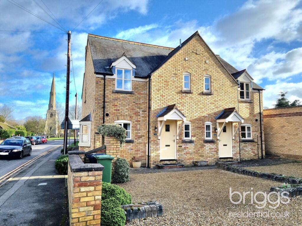 3-bed semi-detached on High Street, Glinton, Market Deeping, PE6, £295,000
