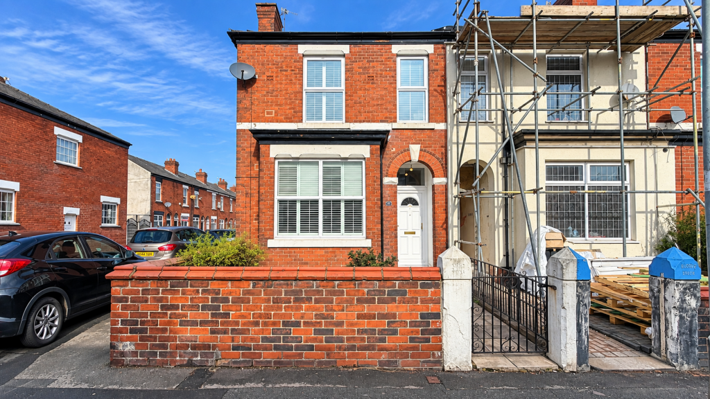 3-bed terraced on Bloom Street, Edgeley, £300,000