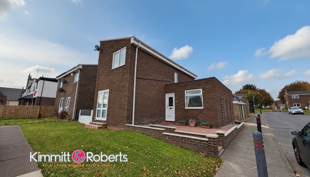 2-bed semi-detached on 93 Marlborough, Seaham, Durham, SR7 7SA, £115,000