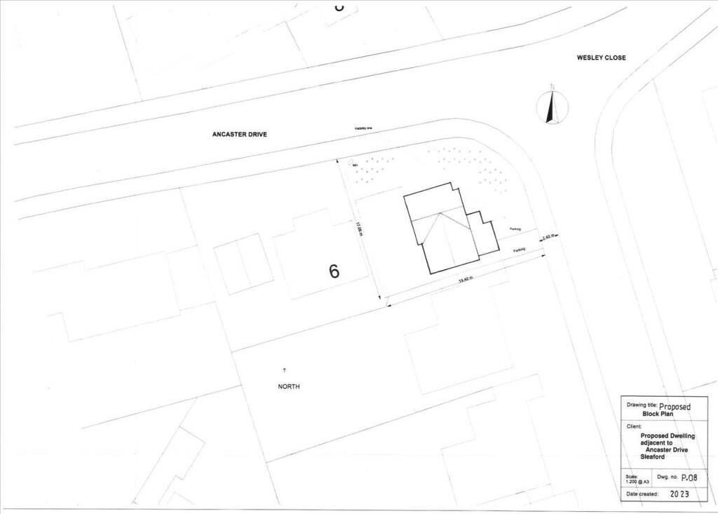 Building Plot, adj to 9 Ancaster Drive, Sleaford - View 4