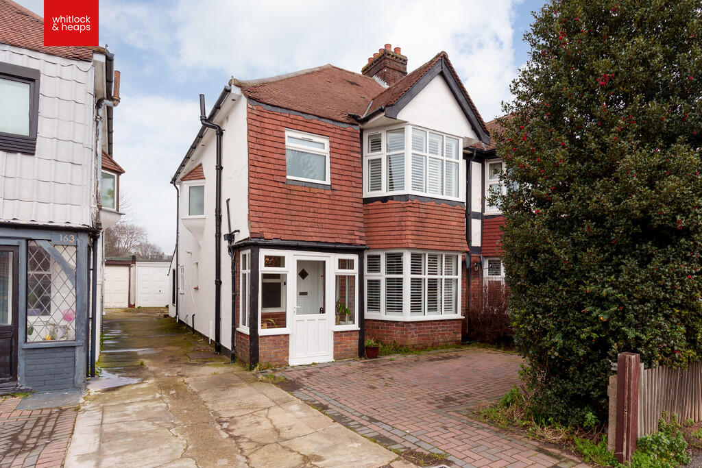 3-bed semi-detached on Old Shoreham Road, Hove, £575,000