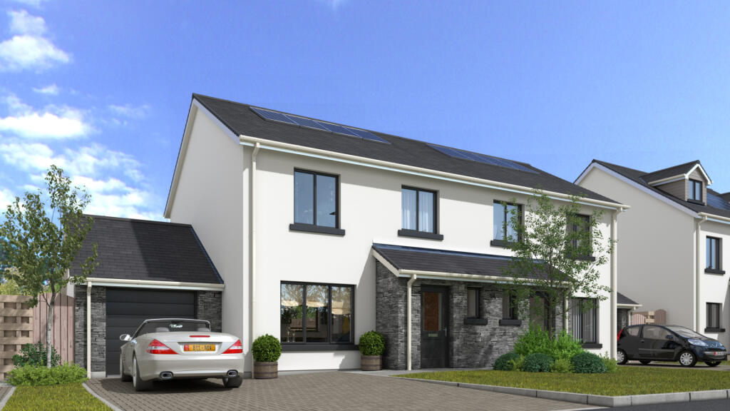 3-bed semi-detached on Plot 25 Oatlands, Oatlands Road, Andreas, IM7 4ER, £399,000